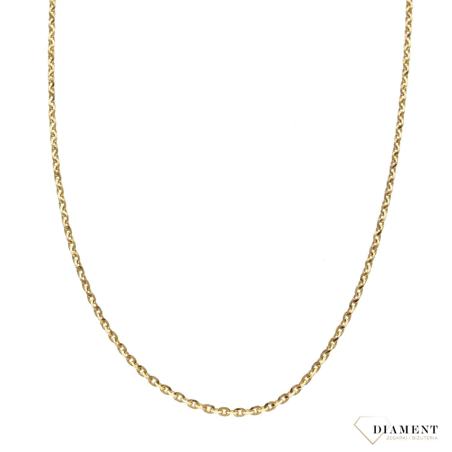 Złoty łańcuszek 585 ankier 1,5 mm DIA-LAN-1231-585 1,5mm ✅ Złoty łańcuszek o klasycznym splocie typu ankier ✅ Złoty łańcuszek o szerokości 1,5 mm ✅ Świetna ozdoba pasująca do każdej stylizacji. ✅.jpg